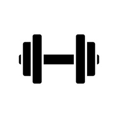 Dumbbell icon. Dumbbell icon vector