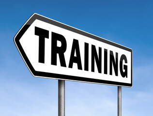 Direction arrow for Training