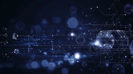 Obraz premium Abstract Digital Network Design