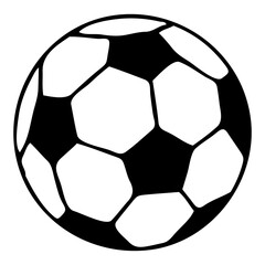 Obraz premium Football - soccer ball icon vector