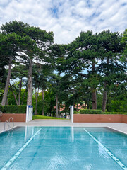 Open swimming pool in Vienna, Austria