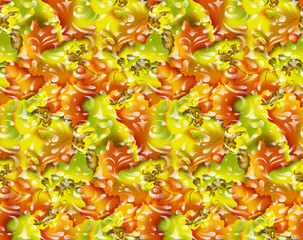 Dynamic Flow of Digital Abstract Art