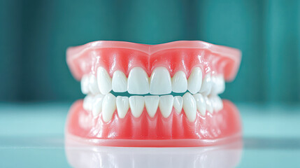 Obraz premium Oral hygiene awareness campaign educational initiatives in dental clinics