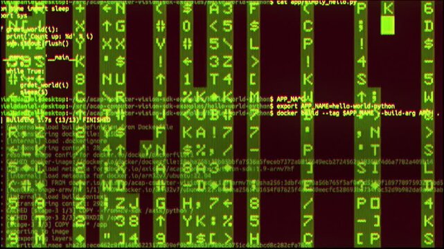 computer code and data stream