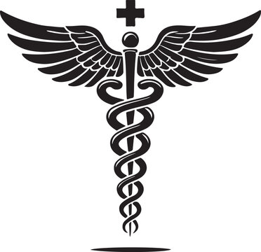 caduceus medical symbol