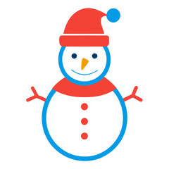 snowman with hat