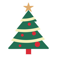 christmas tree illustration