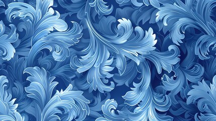 cerulan seamless pattern wallpaper