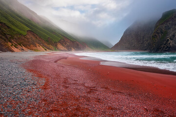 Red beach