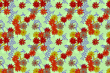 Dynamic Flow of Digital Abstract Art