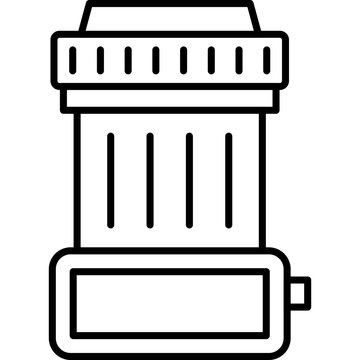 Fototapeta Lens Icon
