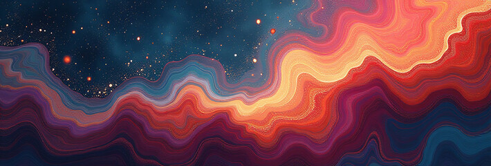 astratto art concept involves sfondo energy form magnetism abstract magnetic artistic