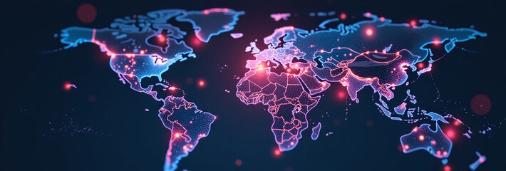 banking tech stock markets connected global networks partners growth innovation digital finance