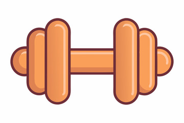 dumbbell weights on white