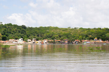 Across the river Manguaba to Porto de Pedras, Alagoas, Brazil.