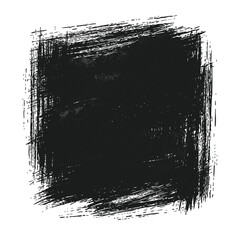Hand draw grunge scribble square