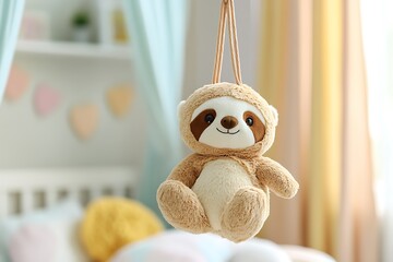 Cute sloth plush toy