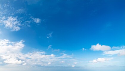 Obraz premium blue sky with clouds