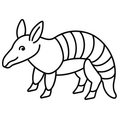 Coloring page line art Cempedak vector illustration 