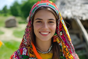 A beautiful young woman from north macedonia