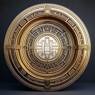 Golden circle window