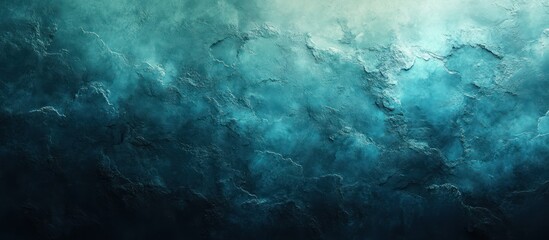 Abstract teal textured background.