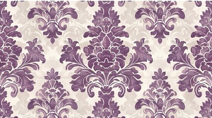 Mauve purple seamless pattern wallpaper