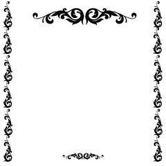 frame with ornament