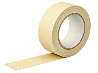 Roll of brown parcel tape on white.png