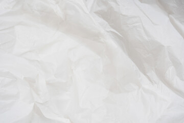 Plastic bag as a background.