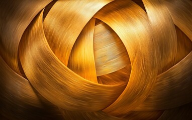 Abstract golden woven texture background. (1)