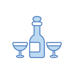 Wine vector icon