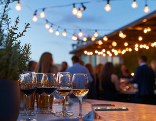 Rooftop Wine Party