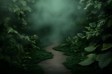 Subtle scent trails meandering through the thick tangled undergrowth guiding to a concealed animal s lair