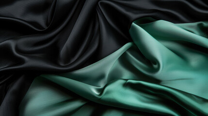 blue, teal and jade silk background