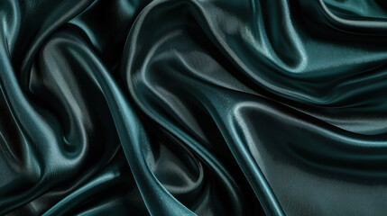 Obraz premium blue, teal and jade silk background