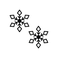 Snowflakes  vector icon