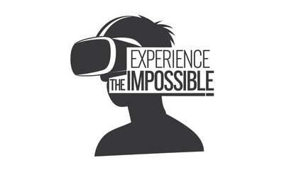 Virtual Reality Vector icon clipart graphic