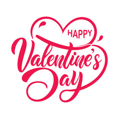 Happy Valentine's Day Romantic Art