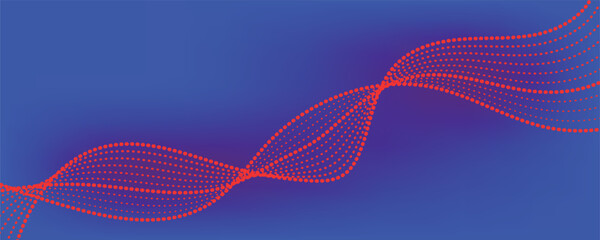 Abstract Blue and Purple Gradient Vector Background