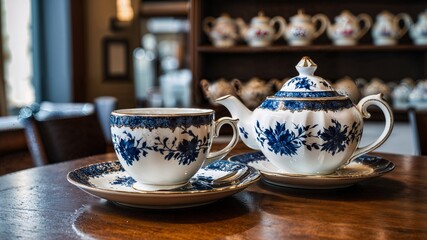 Fototapeta premium Tea con teiera