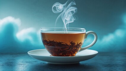 Cup of tea. AI generated.
