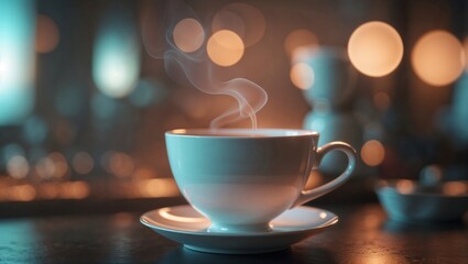 Cup of tea. AI generated.