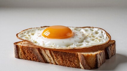 Egg Sandwich for healthy breakfast. AI Generated.