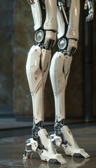Minimalist mechanical leg prosthetic designed as a pegleg for enhanced functionality and style