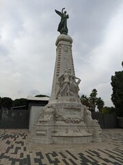 Obraz premium monument to peter the great country