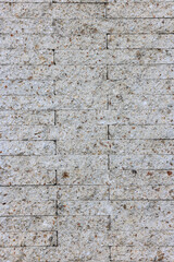 Material of decorative construction, Texture of brick wall pattern, square wallpaper background.
