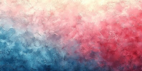 Fototapeta premium Abstract blend of soft pink and blue hues creating a calming visual effect for modern decor or art projects