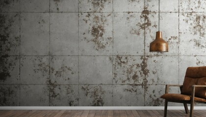 Concrete grunge with aged and bold rustic patterns