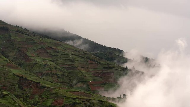 Video about Indonesia DIENG mid java